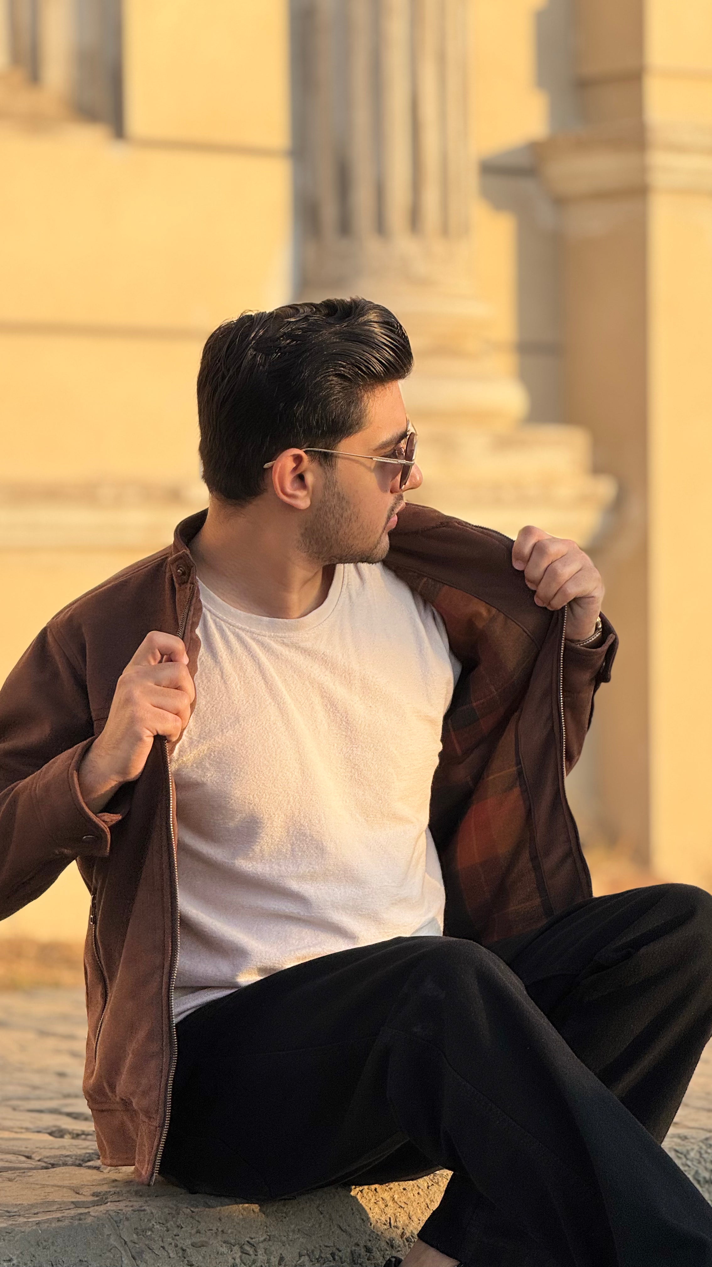 Suede Dark Brown Jacket - Vol II