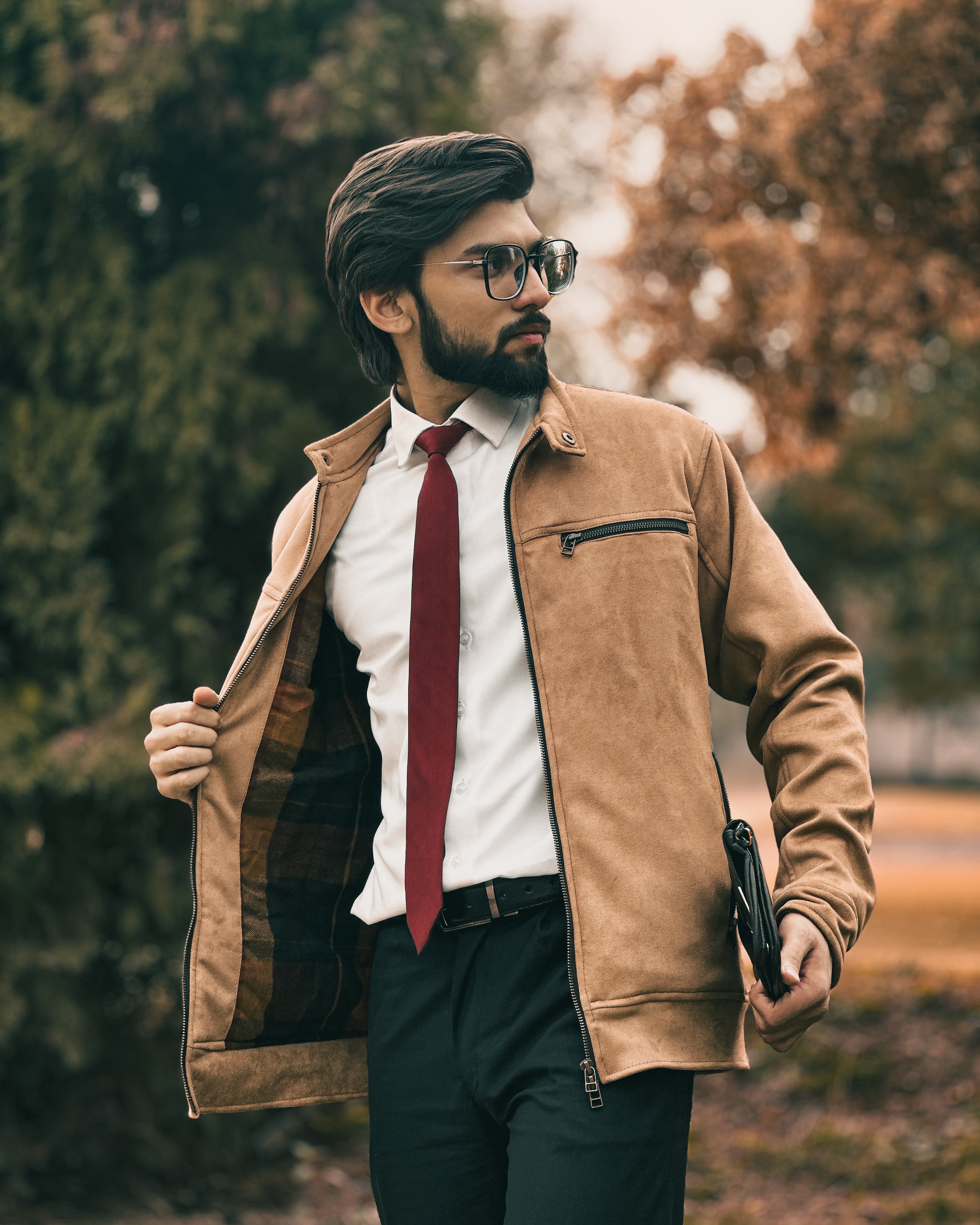 Suede Camel Jacket - Vol II