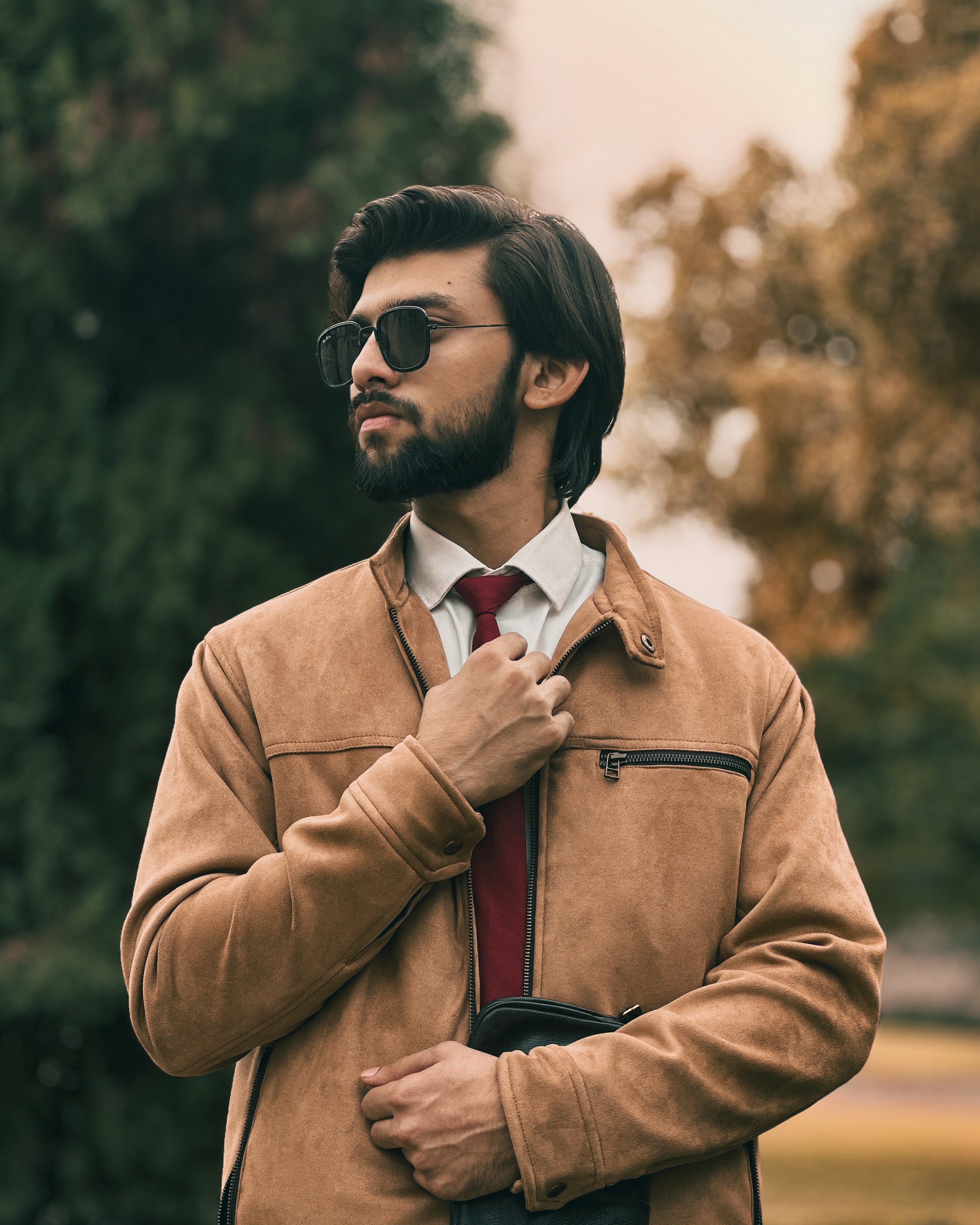 Suede Camel Jacket - Vol II