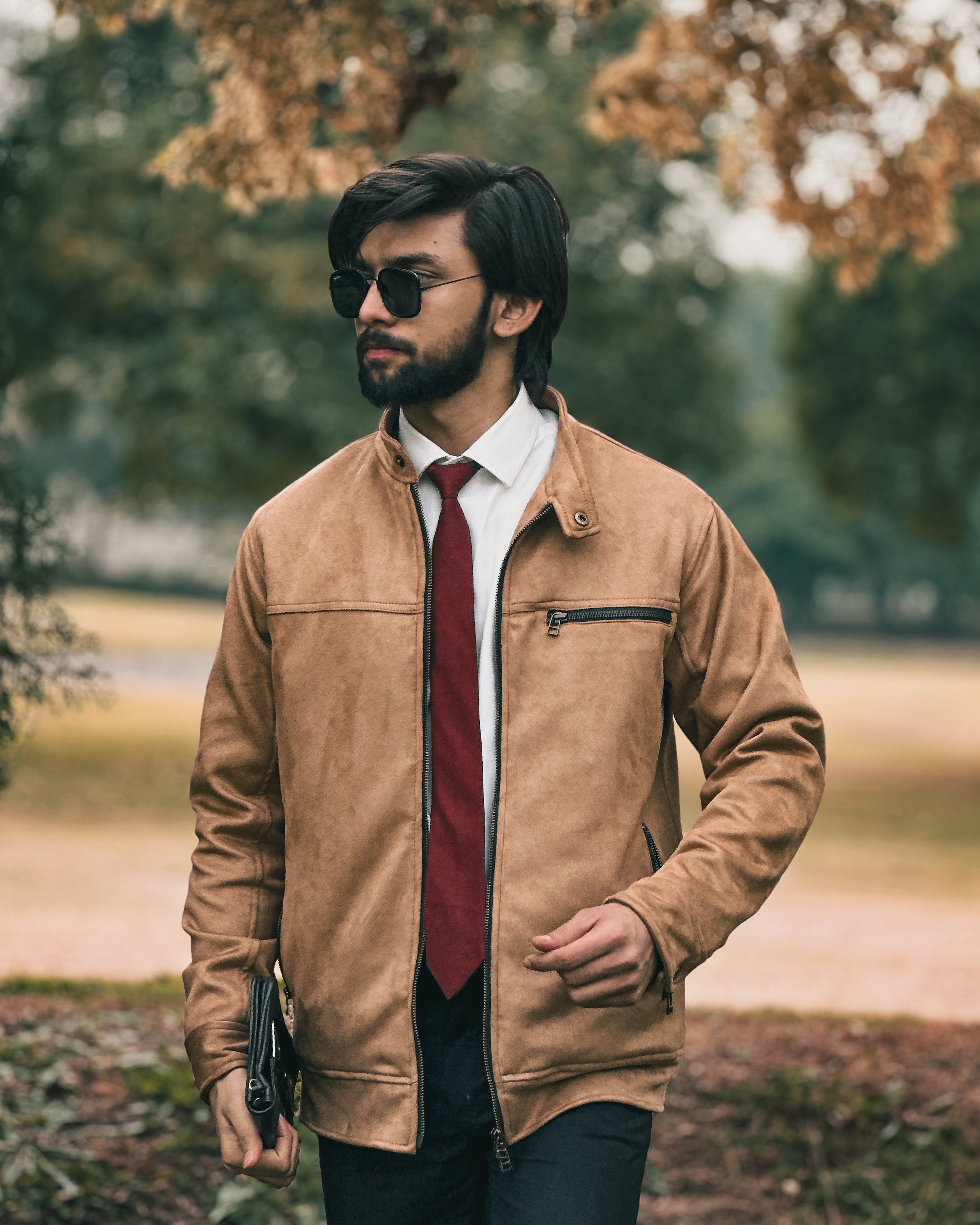 Suede Camel Jacket - Vol II