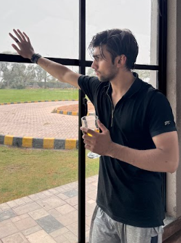 Classic Black Zipper Polo